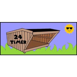24 timer i shelter spejdermærke