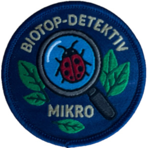Biotop Detektiv Mikro spejdermærke
