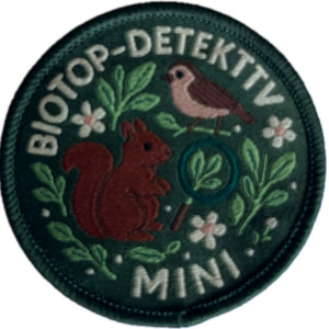 Biotop Detektiv Mini spejdermærke