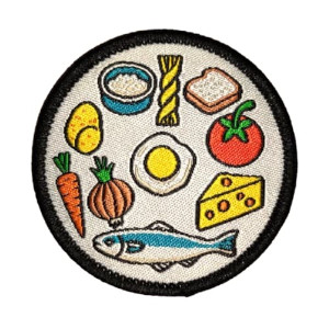Dagens ingrediens spejdermærke
