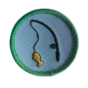 Fiskefanger spejdermærke