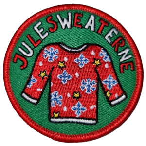 Julesweaterne spejdermærke