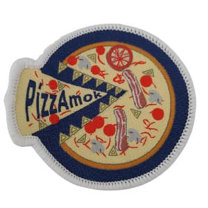 PizzaMok spejdermærke